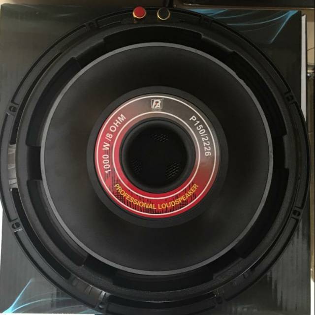 COMPONENT SPEAKER 15 INCH PROFESSIONAL P AUDIO LOUDSPEAKER P150/2226