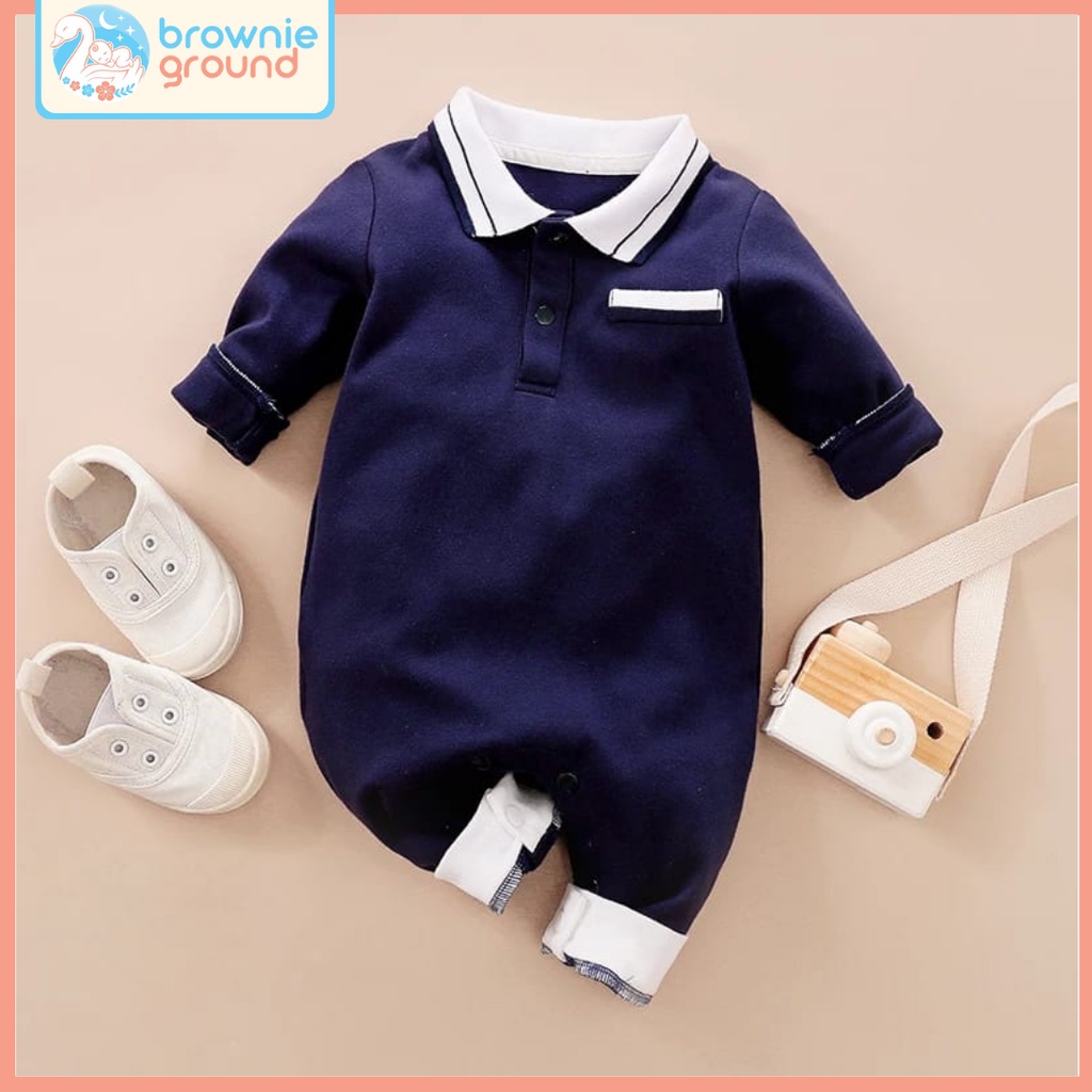 Baju Bayi Cowok Jumper Lengan Panjang import Korea BA-254