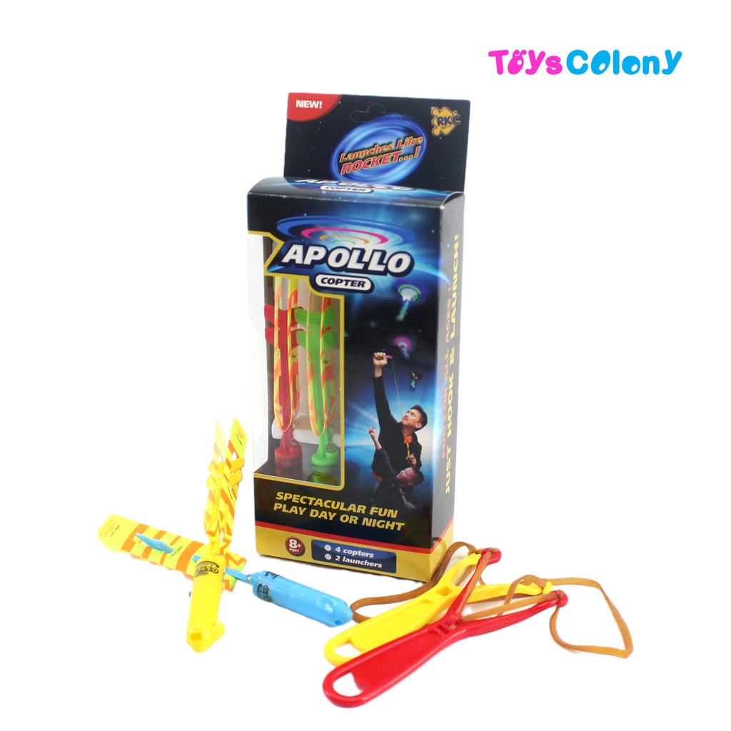 MAINAN ANAK APOLLO COPTER SOARING ROCKET SOUNDS RKC04013-1