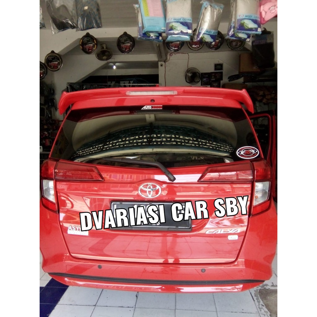 CALYA SIGRA spoiler / sayap belakang mobil / topi mobil