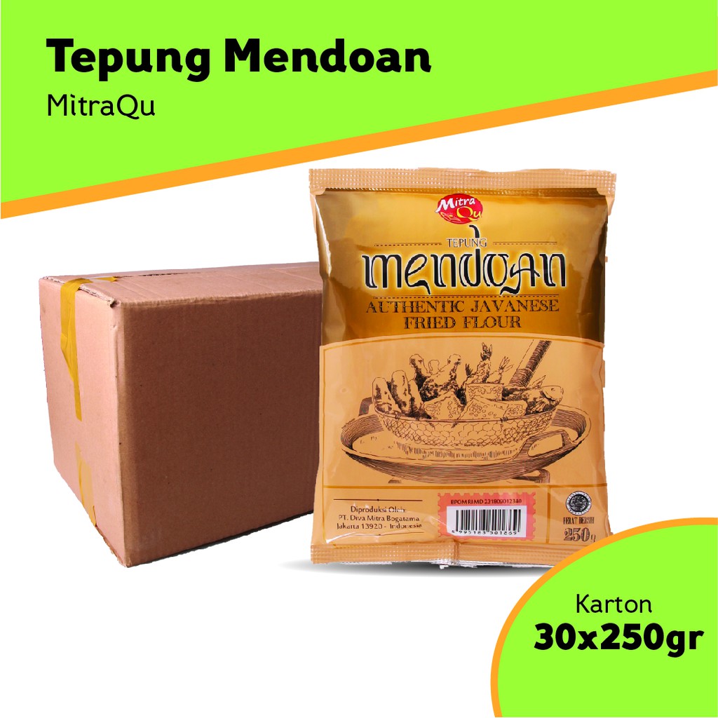 

MitraQu Tepung Mendoan 250g (KARTON)