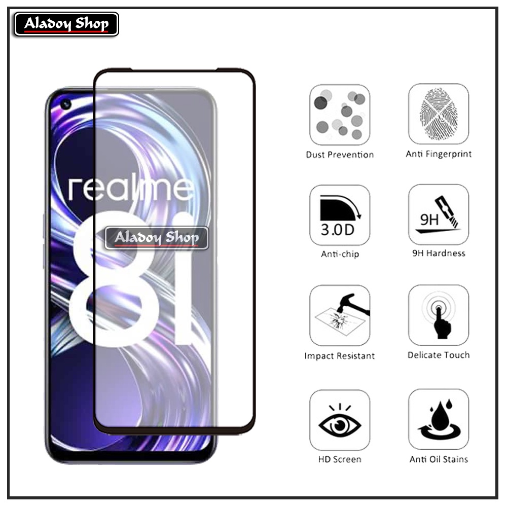 Tempered Glass Realme 8i Anti Gores Layar Screen Protector