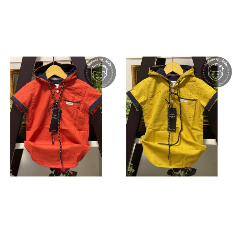 NOTEESSPKIDS | KURTA HOODIE polos anak brand LIBAS ORIGINAL bahan adem bisa COD