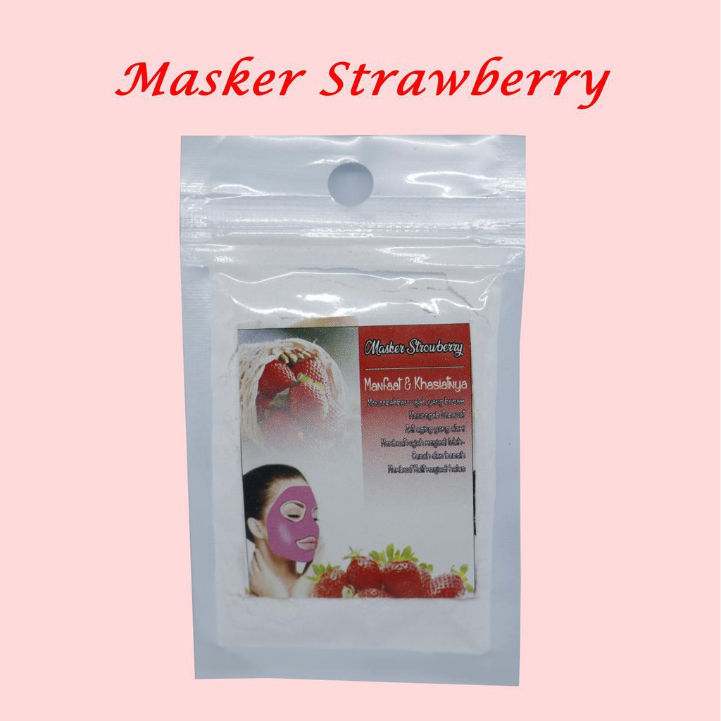 Masker Organik 10 Varian - Masker Pembersih Pemutih Wajah Jerawat Komedo