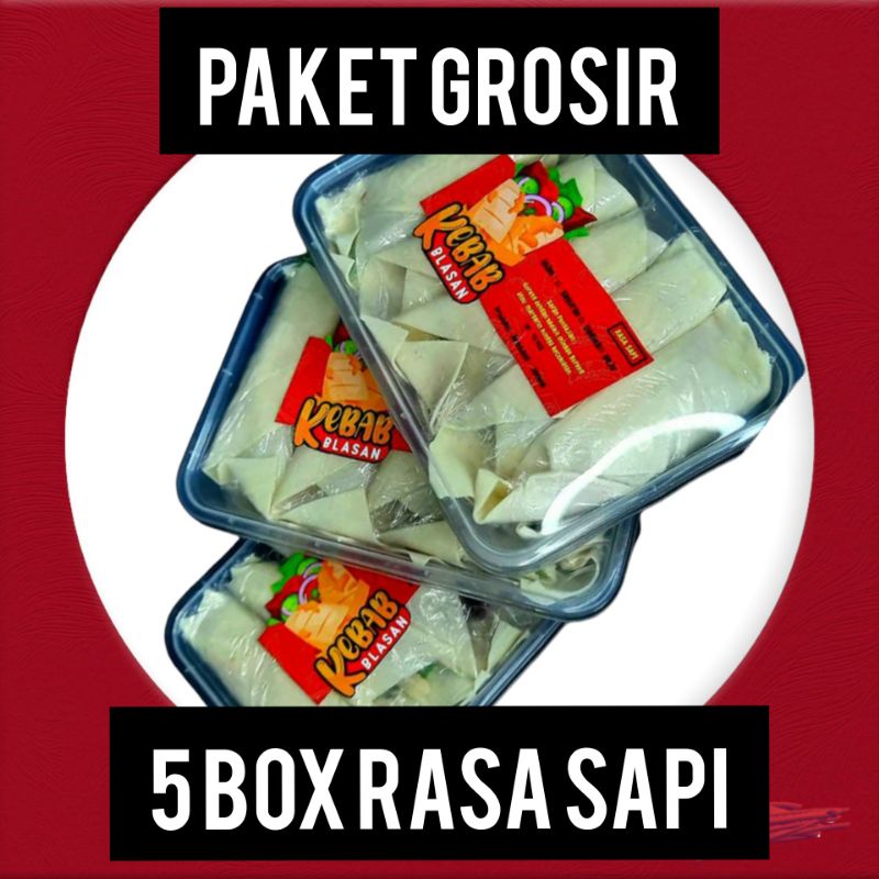 

Paket Hemat Kebab rasa sapi