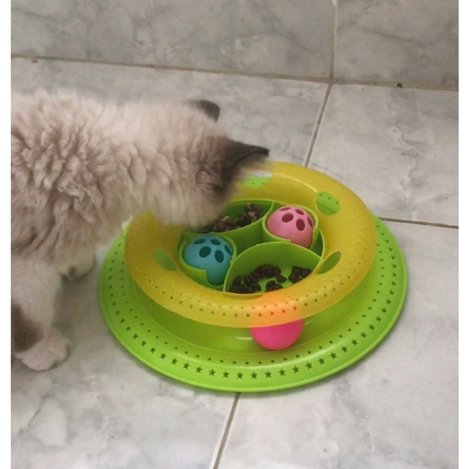 Snack Creative Ball / Mainan Bola Tempat Makan Kucing