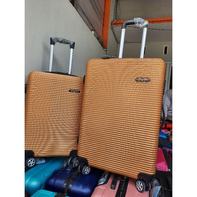 Koper Fiber Tas Traveling Polo Vienna 010 KOPER SET ISI 24 DAN 20 Inch