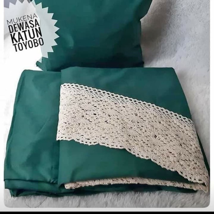 MUKENA KATUN TOYOBO RENDA RAJUT CINTA 06