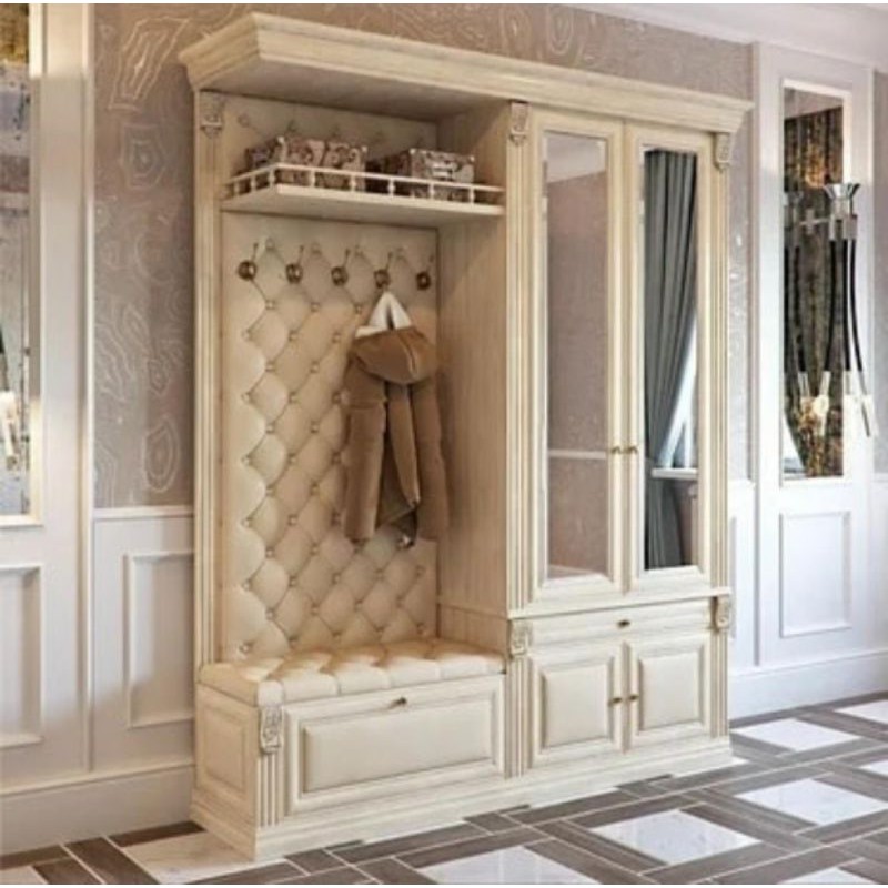 LEMARI PAKAIAN CUSTOM LUXURY (lemari gantungan lemari mewah custom)