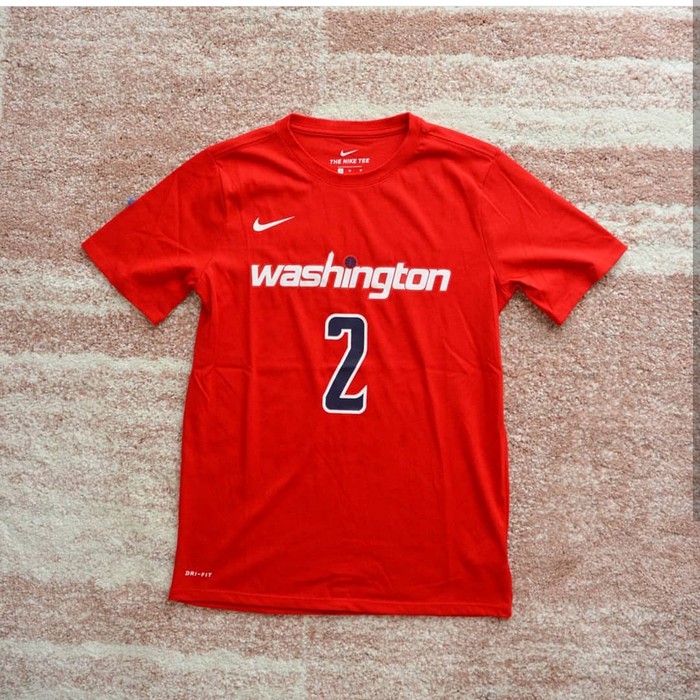 ORIGINAL Nike NBA Basket Jersey Washington Wizards Wall Anak Kid Kids
