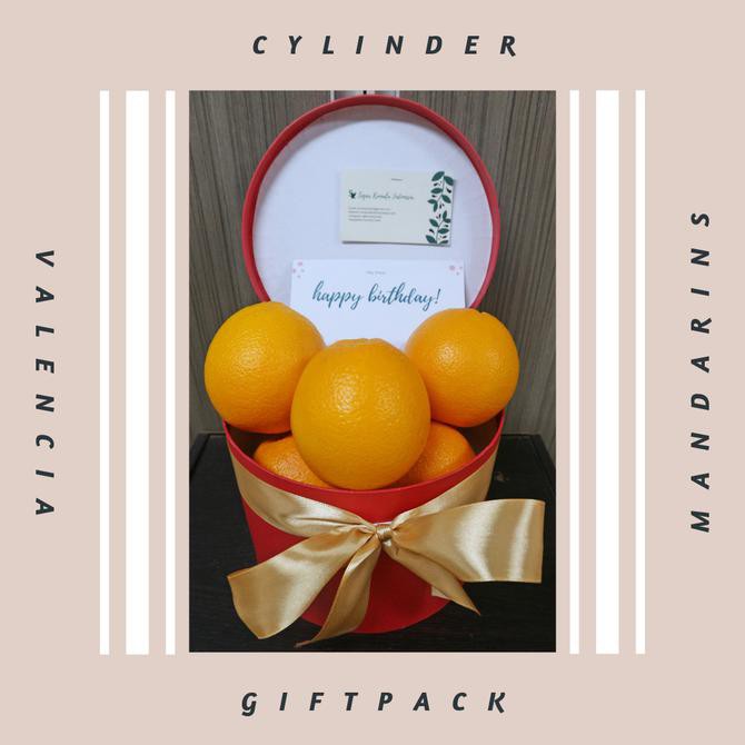 

Bestseller! Parcel Buah Hadiah Box Bingkisan Cylinder - Cb1F