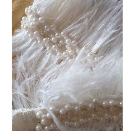 Bulu ostrich / bolero / bolero bulu ostrich / acc pengantin