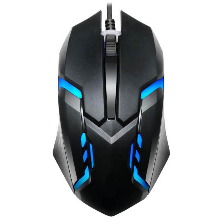 Mouse Gaming LED RGB 1000 DPI - M618 - Black