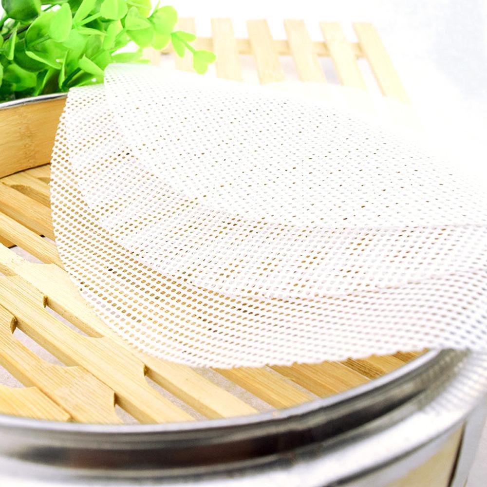 Rebuy Mesh Mat White Praktis Restoran Pastry Aksesoris Dapur Home Baking Steamer Kertas