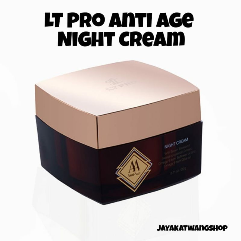 LT PRO ANTI AGE NIGHT CREAM 20GR / Krim Malam