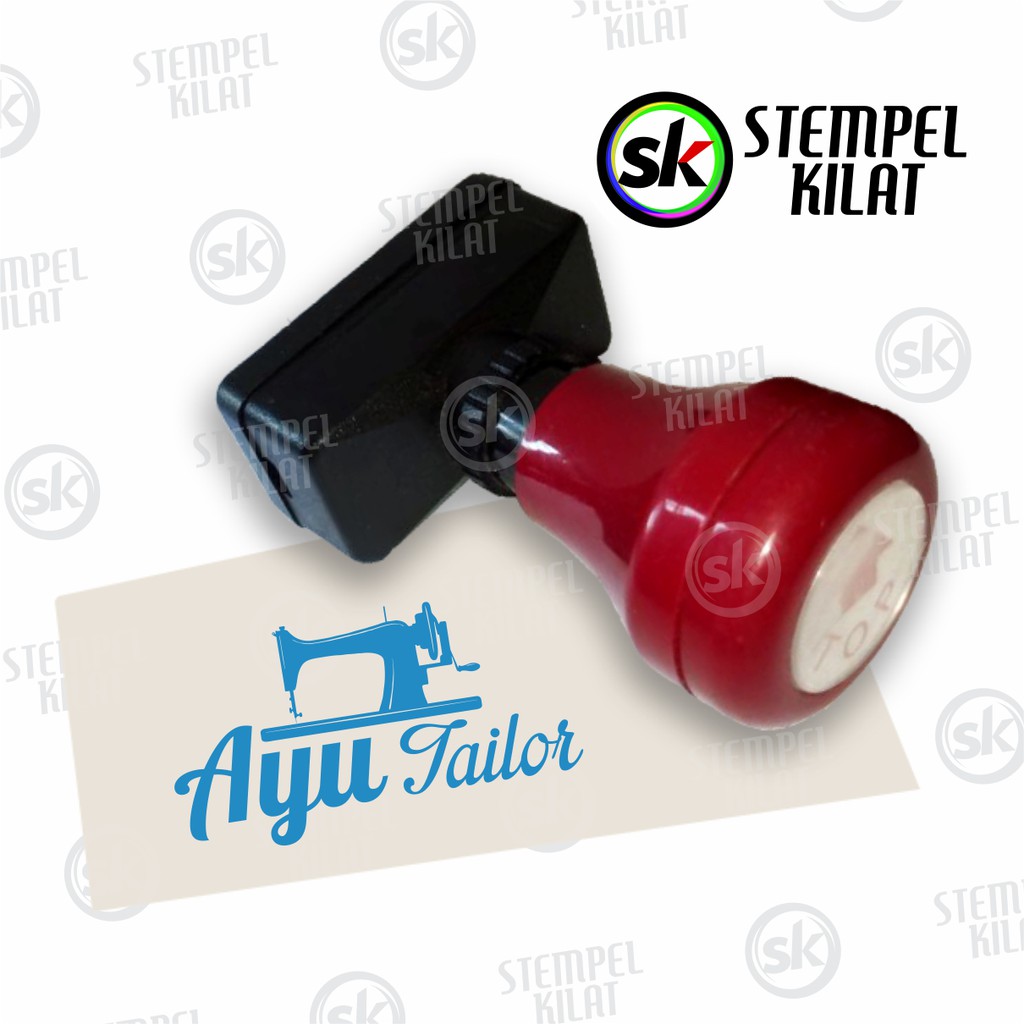 Stempel Penjahit Tailor Shopee Indonesia