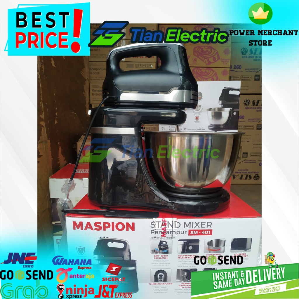 MASPION SM-401 Stand Mixer 4.2 Liter