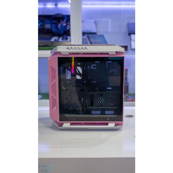 Casing PARADOX RAVAGER LEFT &amp; RIGHT TEMPERED GLASS Pink - No Psu