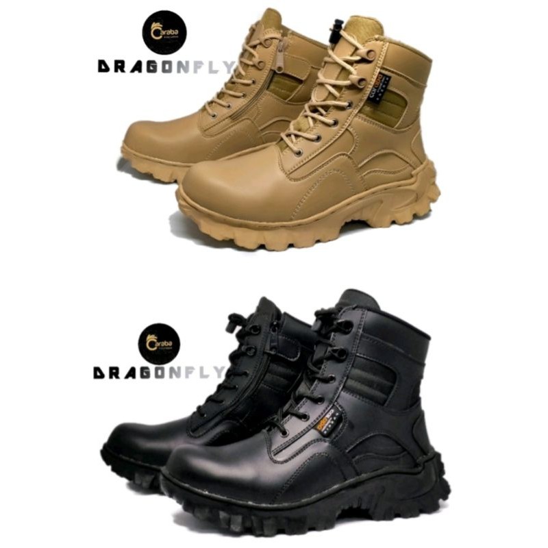 sepatu pdl hitam krem gurun outdoor tracking gunung boots priasafety not delta 511 sepatu boots pdl