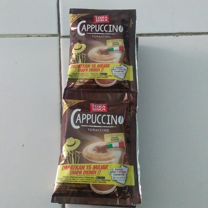 

H2J021 Torabika Cappucino 1 Renceng Isi 10 Pcs Hyh1Yjj