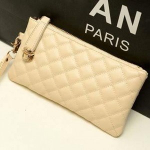 df432 dompet korea best quality (cream)