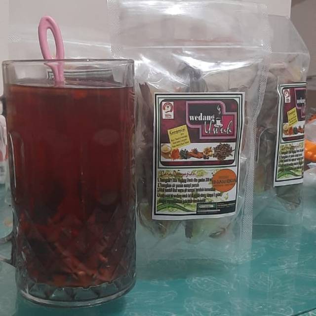 

Wedang Uwuh with Gula Batu