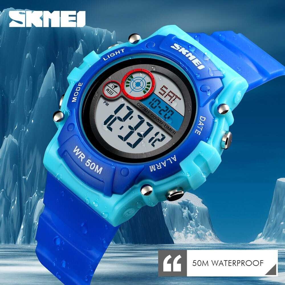 SKMEI Kids Jam Tangan Sporty Anak JT 144 Jamtangan Olahraga Digital Skmai Jam Keren Waterproof