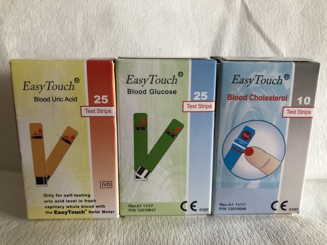 EASY TOUCH STRIP GLUCOSA,URID ACID,CHOLESTROL Original