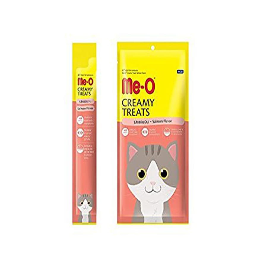 Meo Creamy Treats Crab Flavor 60gr - Snack Cair Kucing