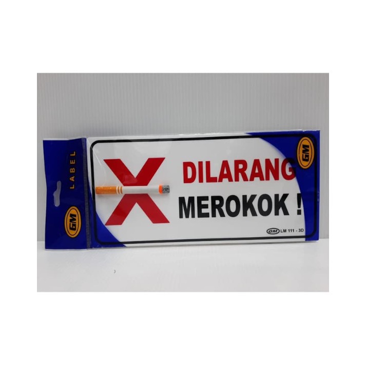 

Gramedia Mojokerto : GM LABEL 3D DILARANG MEROKOK