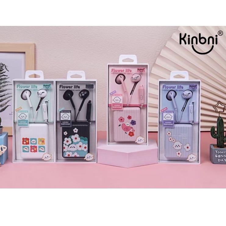 Hot Surprise [ KN-6239 ]Set Headset Earphone IMUT CUTE & LUCU / Wadah Earphone Karakter