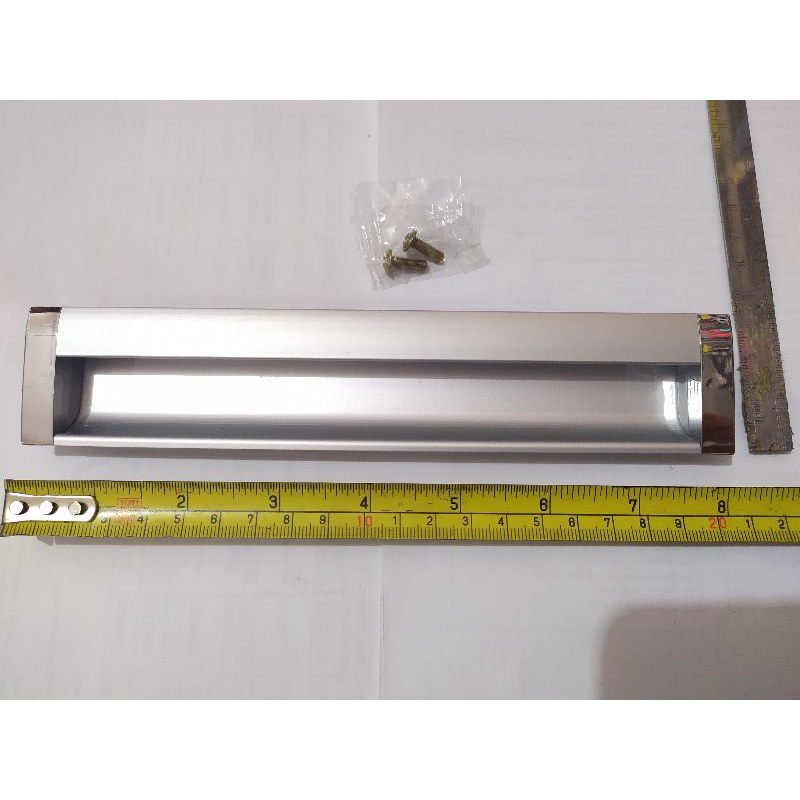 Tarikan Kom Tanam 20cm Alumunium Handle Pintu Sliding Geser