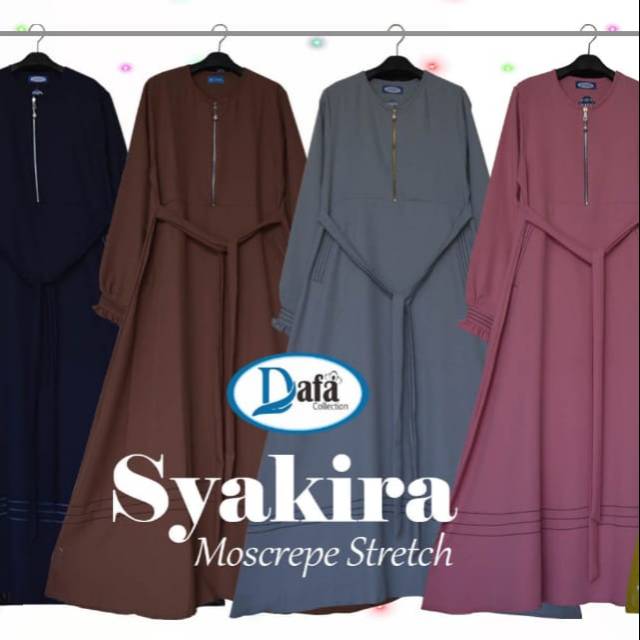 Gamis Syakira by Dafa collection matt moscrepe