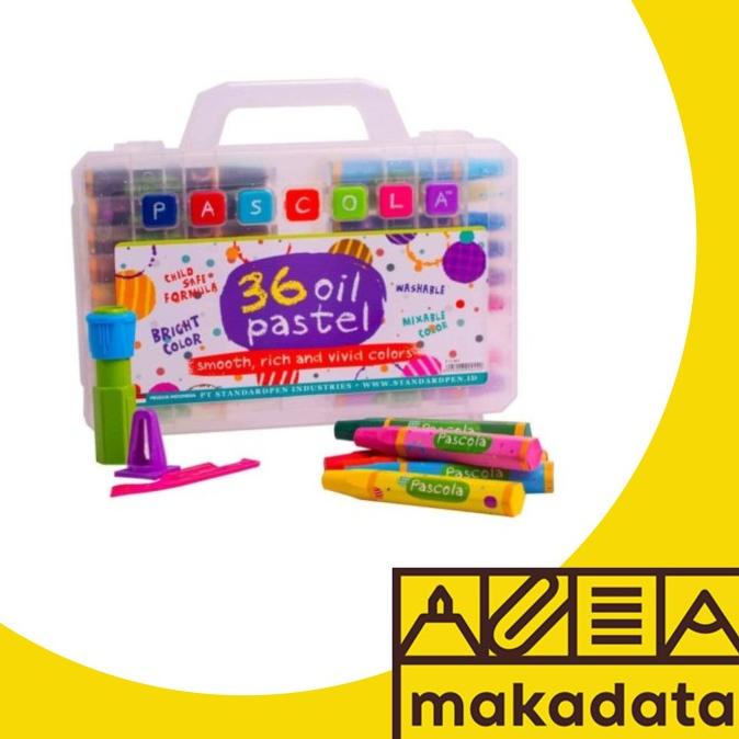 

Ready...Ready...Ready...] CRAYON | OIL PASTEL PASCOLA ISI 36 WARNA MURAH