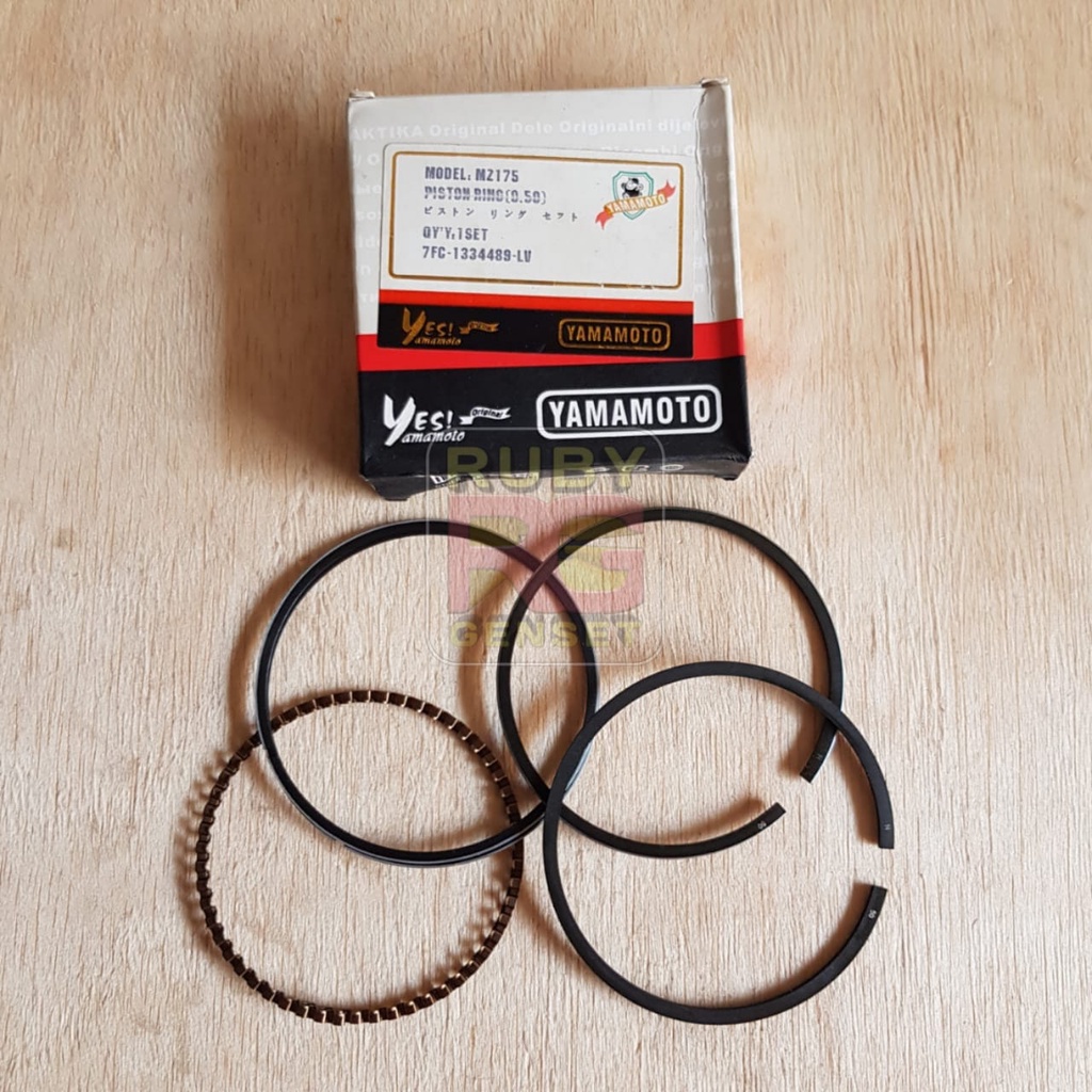 MZ175 Piston Ring Seher Mesin Penggerak Bensin