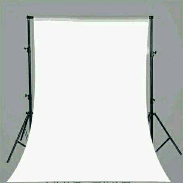 Background Kain 2.5 x 2 meter PUTIH
