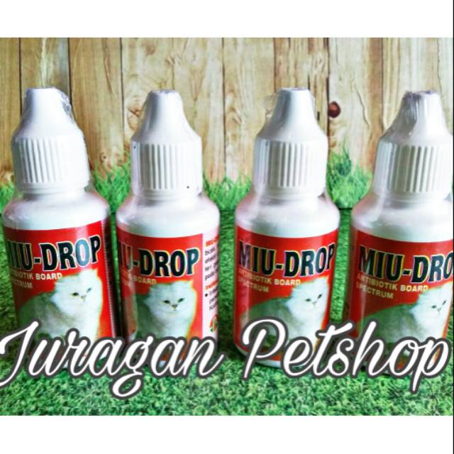 MIU DROP  30ml|Obat Antibiotik Kucing/Anjing|Obat Bakteri&amp;Kuman untuk hewan