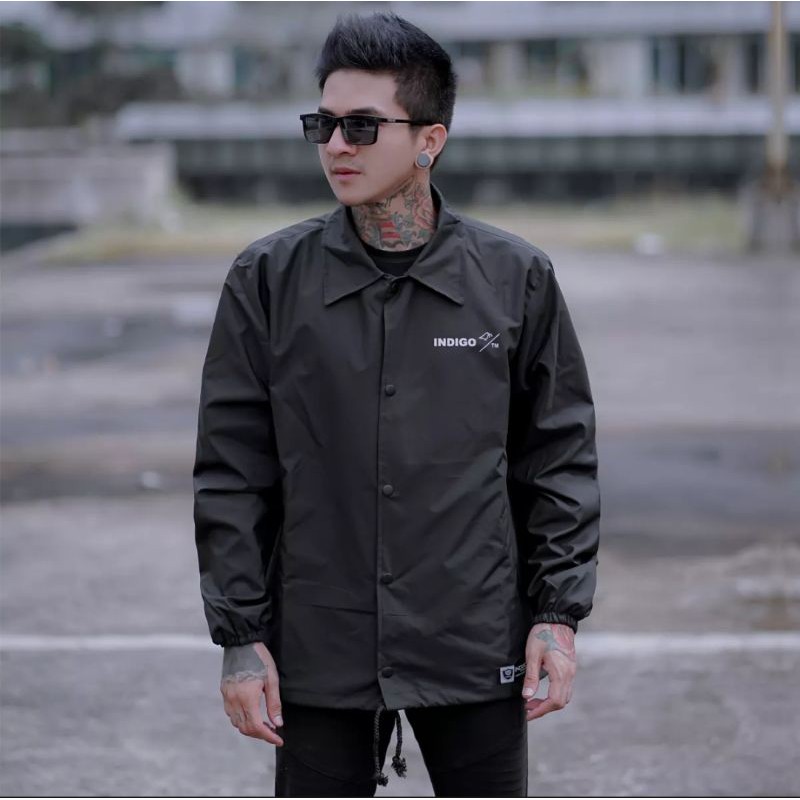 Jaket Coach Indigo