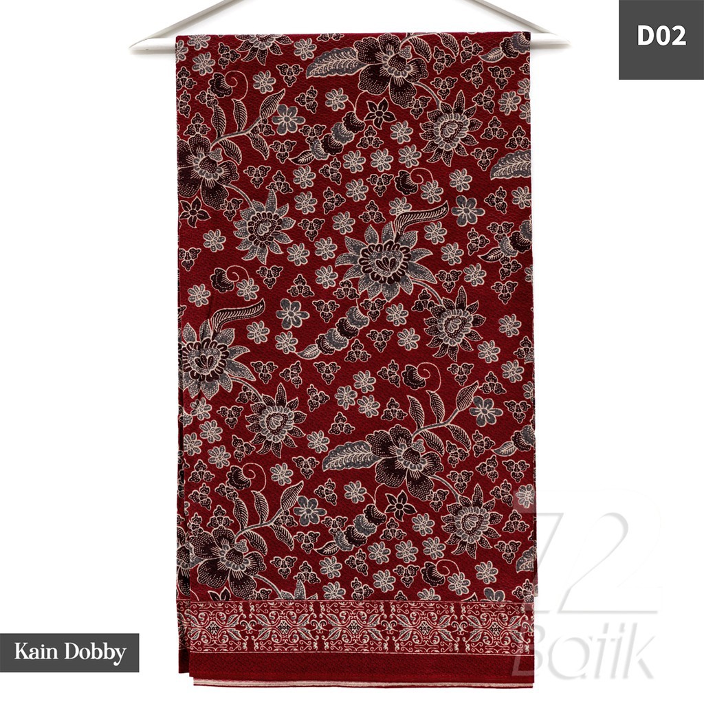 BAHAN BATIK PREMIUM Dobby Motif Kembang Warna Hitam Ireng Item Black Dolbi Dobi Doby 727824 Cap 72 Jarik Jarit Samping Kebat Panjang Batik Dobby Modern Premium Bahan Seragam Batik Pernikahan Kantor Keluarga Murah Kamen Jadi Batik Bali Lembaran