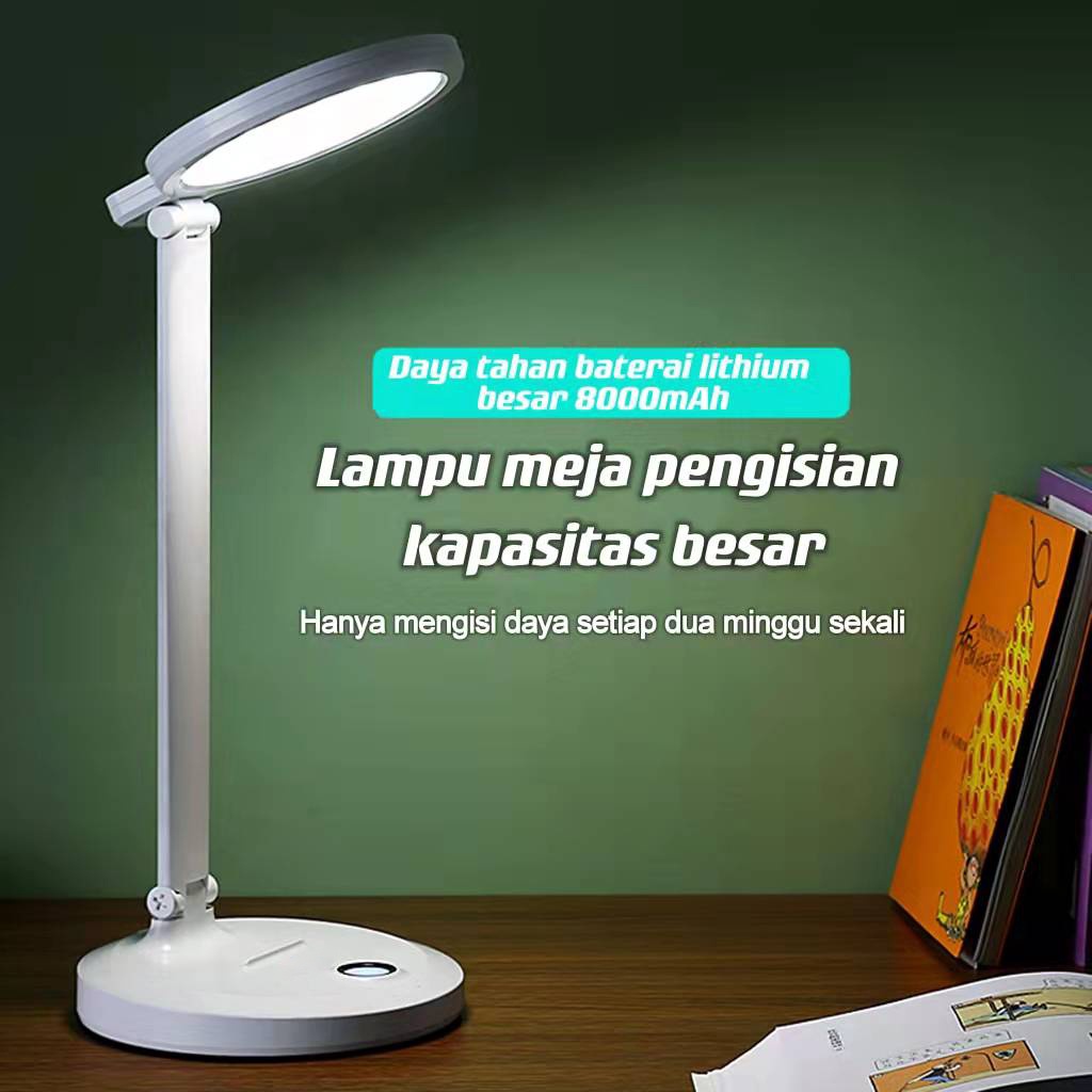 【LP001】Bintang Masa Depan Lampu XR  Meja Belajar Baca Kerja Dapur Komputer Tidur LED Portable Charge