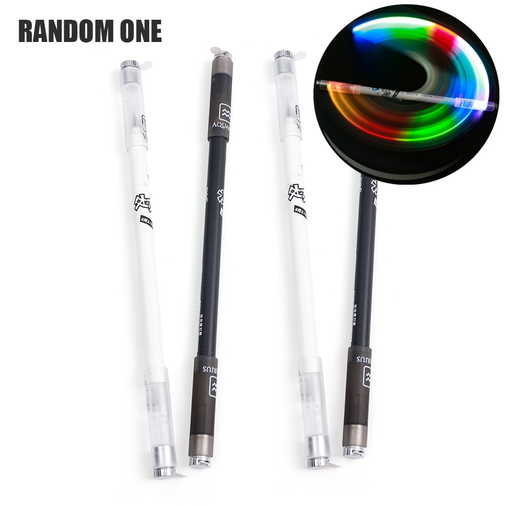 Pen Spinner Dengan Lampu Led Luminous Untuk Anti Stress