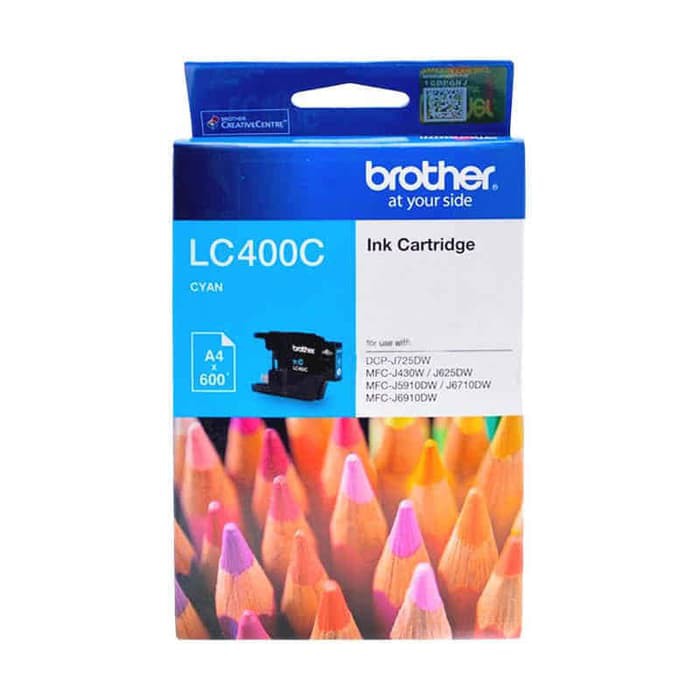 Tinta Brother LC-400C Cyan