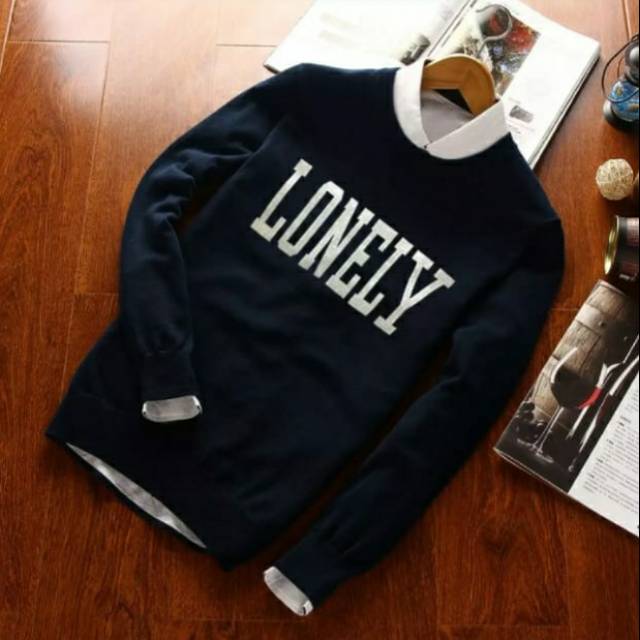 LONELY Sweater - Hoodie Pria Sweater Korean