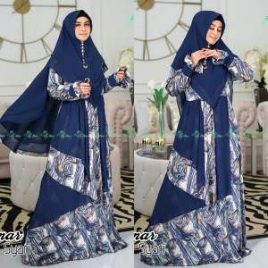 LUNAR set gamis syari by BE GLOW