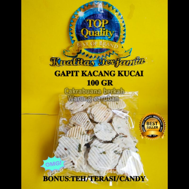 

GAPIT KACANG KUCAI /KEJU/MANIS 100GRAM