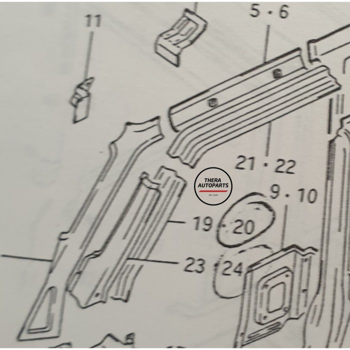 Panel Atap Dalam Suzuki Jimny Katana Original SGP