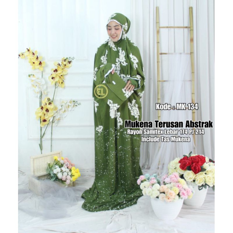 Mukena lajuran/terusan ori by elzhaf