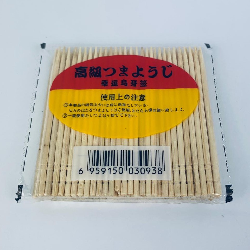 DONGKRAK GIGI/TUSUK GIGI BAMBU ISI 100 PCS
