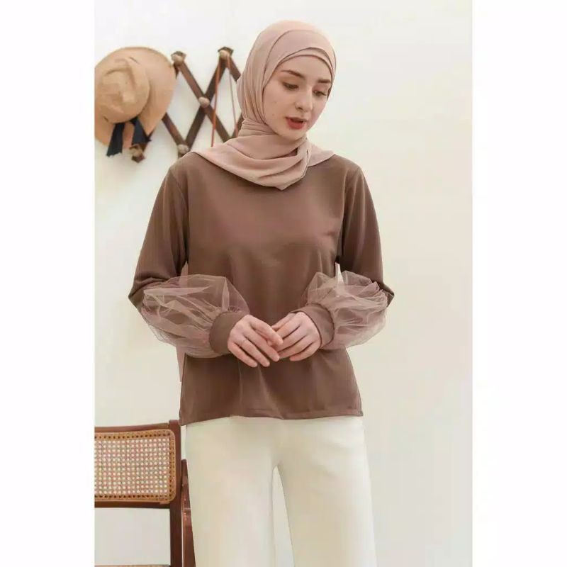 Lune blouse atasan wanita pakaian remaja fashion muslim