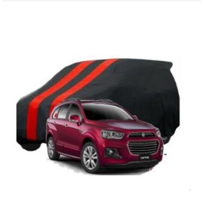 Sarung Mobil Body Cover 2 Warna Merah Hitam Chevrolet Captiva